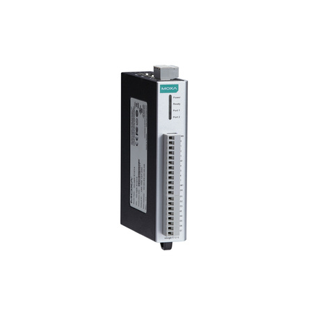 MOXA Remote Ethernet I/O, 8Di, 4 Source Do, 4 Source Dio, 2Port Switch ioLogik E1213